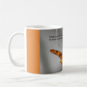 tasse de café avec le papillon (Gauche)