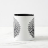 Tasse de café avec le pignon de vélo (Centre)