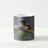 tasse de café avec le repos de colibri… (Centre)