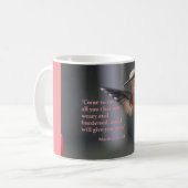 tasse de café avec le repos de colibri… (Devant gauche)