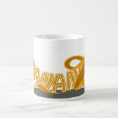 Tasse de café avec le typo de banane (Centre)