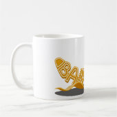 Tasse de café avec le typo de banane (Gauche)