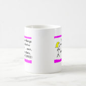 tasse de café avec l'énonciation drôle (Centre)