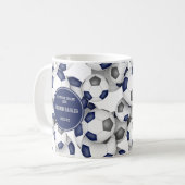 tasse de café avec les couleurs de l'équipe de foo (Devant gauche)