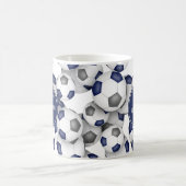 tasse de café avec les couleurs de l'équipe de foo (Centre)