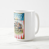 Tasse de café avec l'ESPRIT de 76 ils l'ont fait (Devant droit)