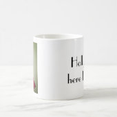 Tasse de café avec l'illustration de mode (Centre)