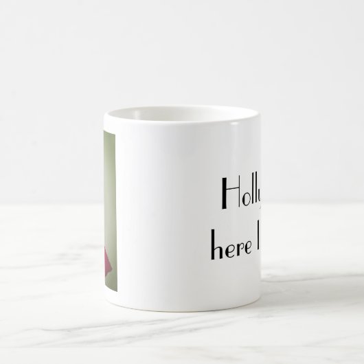 Tasse de café avec l'illustration de mode (Centre)