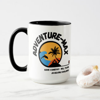 Tasse de café avec logo Adventure-MAX (avec appare
