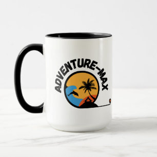 Tasse de café avec logo Adventure-MAX (sans texte)