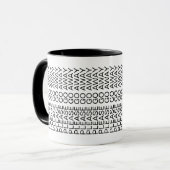 Tasse de café avec message caché pour introverti ' (Devant gauche)