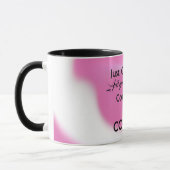 Tasse de café avec message drôle (Gauche)