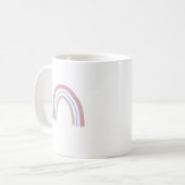 Tasse de café avec peinture arc-en-ciel (Devant gauche)