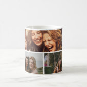 Tasse de café avec photo d'amis (Centre)