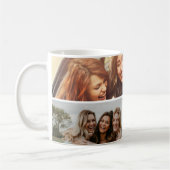 Tasse de café avec photo d'amis (Gauche)