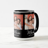 Tasse de café avec photo de script établi par mama (Devant droit)