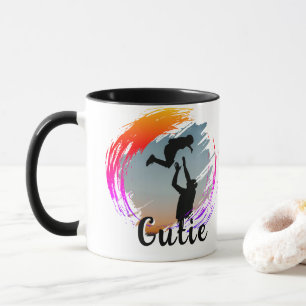 Tasse de café avec photo de souvenir de compagnie