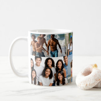 Tasse de café avec photo personnalisée et texte –