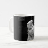 tasse de café avec prier l'ours blanc (Devant gauche)