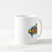 Tasse de café avec Street Art Cool (Devant droit)