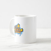 Tasse de café avec Street Art Cool (Devant gauche)