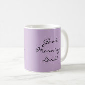 Tasse de café avec texte personnalisé (Devant droit)