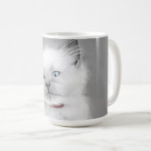 Tasse de café avec un chaton (Devant droit)