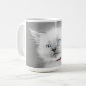 Tasse de café avec un chaton (Devant gauche)