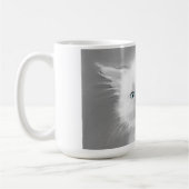 Tasse de café avec un chaton (Gauche)