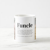 Tasse de café avec une définition drôle de Funcle (Centre)