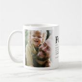 Tasse de café avec une définition drôle de Funcle (Gauche)