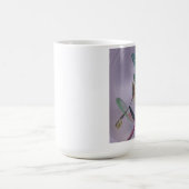 tasse de café avec une fleur de fractale (Centre)