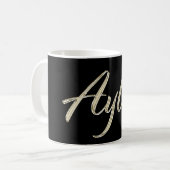 Tasse de café Aylin white gold (Devant gauche)