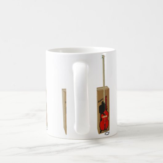 Tasse de café basse de boîte de Bogdon (Poignée)