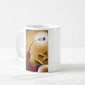 Tasse de café basse du tambour "n" (Devant gauche)