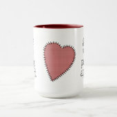 Tasse de café Bienvenue aux petits-enfants (Centre)