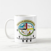 Tasse de café bilatérale de logo de MMDC (Gauche)