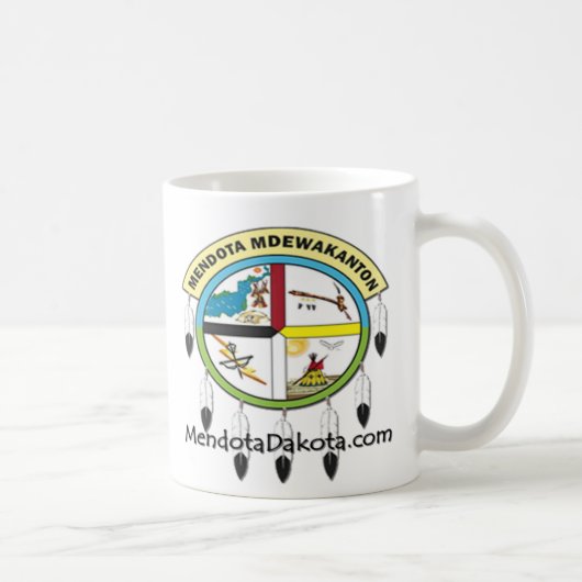Tasse de café bilatérale de logo de MMDC (Droite)
