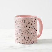 Tasse de café Black Musical (Devant droit)
