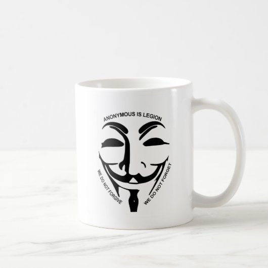 Tasse de café blanc anonyme (Droite)
