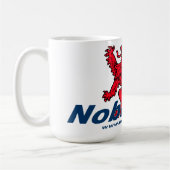 Tasse de café blanc classique (Gauche)