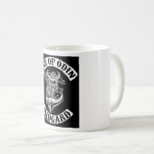Tasse de café blanc classique de Viking (Devant droit)