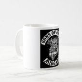 Tasse de café blanc classique de Viking (Devant gauche)