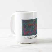Tasse de café blanc de concepteur (Devant gauche)