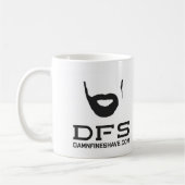 Tasse de café blanc de DFS (Gauche)
