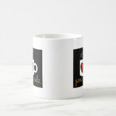 Tasse de café blanc de JavaPodz (Centre)