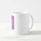 tasse de café blanc de kthxbai (Devant droit)