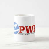 Tasse de café blanc de l'électronique du monde de (Centre)