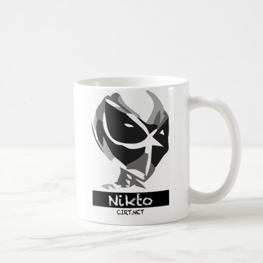 Tasse de café blanc de Nikto (Droite)