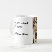 Tasse de café Blanche-breasted de sittelle (Devant gauche)